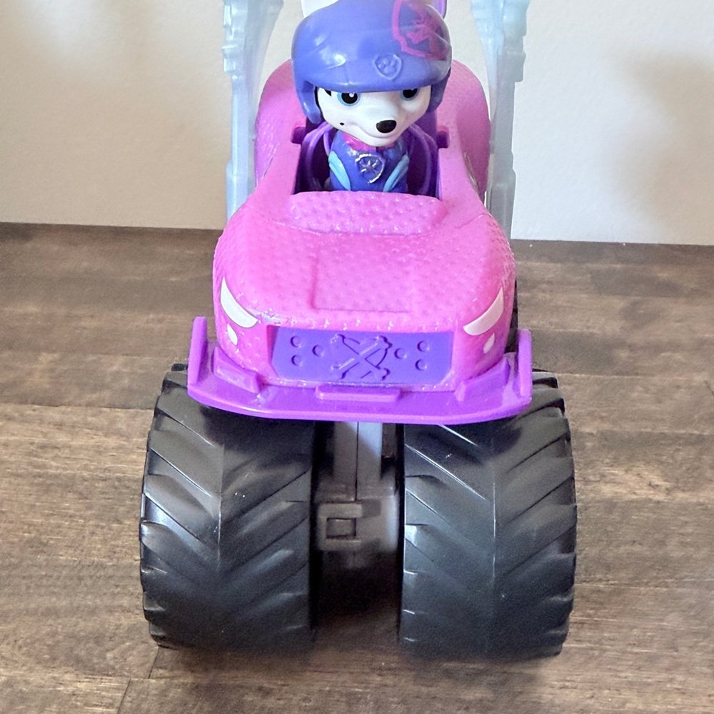 Paw Patrol Purple and Pink Monster Truck with Character